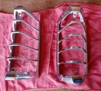 1975-1979 Lincoln Continental Turn Signal Side Marker Corner Light Bezels Rh/Lf - Image 1 of 4