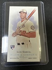 LUIS GARCIA RC - 2021 TOPPS ALLEN GINTER MINI ROOKIE CARD #MRD-12 NATIONALS