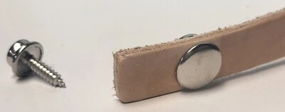 Bandeja de silla alta de cuero marrón negro natural correa de seguridad asiento bebé niño niños Foto 1 de 4