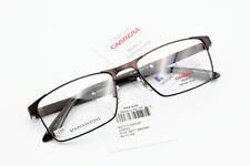 NEW CARRERA 8822 YZ4 Matte Brown 54-17-140 Eyeglass Frames STAINLESS STEEL C156