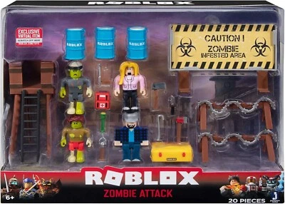 HomingBeacon ROBLOX Colección de Acción ZOMBIE ATTACK Figura Juego de 20 Piezas Foto 1 de 4
