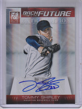 2012 Elite Extra Edition Back to the Future Signatures #19 Tommy Shirley/699