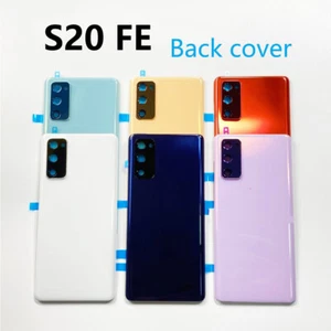 Battery Back Cover Glass Rear Cover with Lens For SAMSUNG Galaxy S20 FE 4G/5G - Zdjęcie 1 z 20