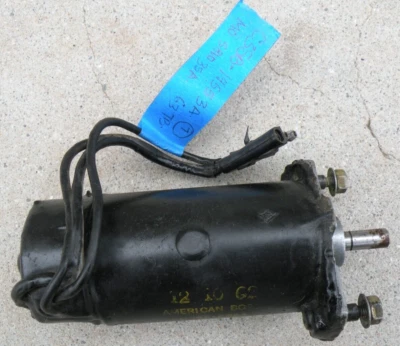 THUNDERBIRD FORD CUARTO TRASERO MOTOR VENTANA ELÉCTRICA DERECHA O IZQUIERDA 1963 63 OEM 1 Foto 1 de 4