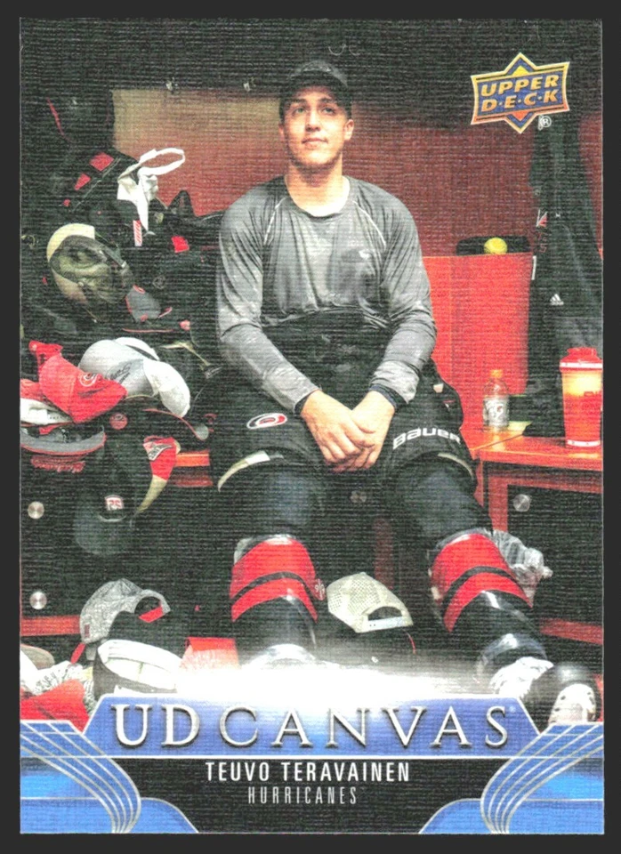 2023-24 Upper Deck UD Canvas Teuvo Teravainen #C137 JW1 - Image 1 of 2