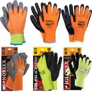 12Paar Winter handschuh Arbeitshandschuhe Handschuhe Thermo Gr 9 10 11 gefüttert - Bild 1 von 31