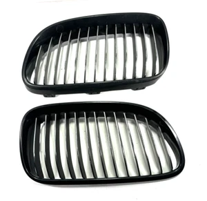 2011-2013 BMW 328i 335i (E92 E93) FRONT LEFT & RIGHT HOOD KIDNEY GRILLE TRIM SET - Picture 1 of 8