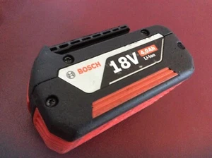Bosch Blue 18V 4.0Ah Lithium Ion Slide Battery. Hold Full And Strong Charge. - Picture 1 of 4