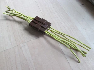 Automotive Latching Connector Set 5-pin with Wiring 16AWG 6.3mm 1/4" #M275DV - Picture 1 of 17