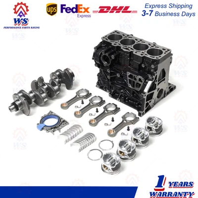 Cylinder Block Set STD Fit For 2010-20 VW Amarok Passat 2.0L Diesel CDB CDC CNE - Image 1 of 4