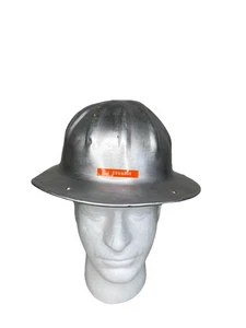 Vintage B.F. McDonald Aluminum Hard Hat – Los Angeles – Display Collector 1940s - Picture 1 of 24