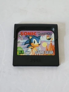 Sonic The Hedgehog Sega Game Gear 1991 Cartridge Only Classic - Picture 1 of 9