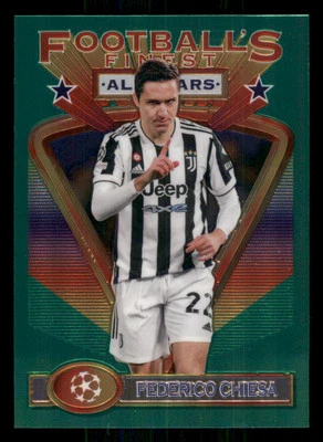 2021-22 Finest Flashbacks UEFA Champions League #141 Federico Chiesa AS - Image 1 of 2