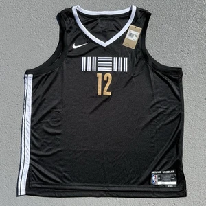 Herren Nike Memphis Grizzlies Ja Morant Swingman Trikot City Edition Schwarz 60 3XL - Bild 1 von 10