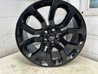 Range Rover Sport 2022 22X9-1/2 rueda 10 radios estado B negro OEM Foto 1 de 4