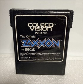 Coleco Zaxxon ColecoVision 1982 Video Game Cartridge Zaxxon Series