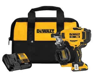 KIT DE HERRAMIENTAS CLAVADORA DE TECHO BOBINA 15° SIN ESCOBILLAS DEWALT DCN45RND1 20V MAX XR - Imagen 1 de 15