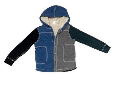 Hanna Andersson Boys French Terry Jacket 120 US 6-7 - Image 1 of 2