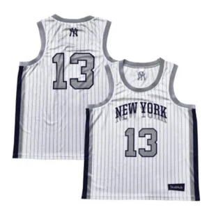NY YANKEES JAZZ CHISHOLM JR JERSEY SGA #13 BASKETBALL SHIRT 5/2/2025 - Picture 1 of 1