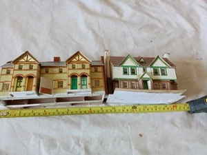 LOTE DE TRABAJO EDIFICIOS OO/HO CASAS DE CARTAS REPUESTOS USADOS DAÑOS/PIEZAS FALTANTES (D49) - Imagen 1 de 5