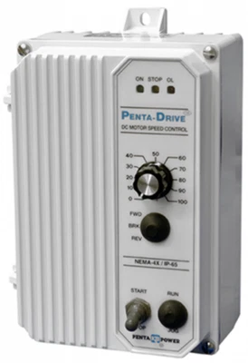 9342, (KBPC-240D) SCR DC Drive 1Hp-2Hp 10.2A 115/230VAC Input 90/180VDC NEMA 4X - Image 1 of 4