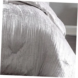  Turin Comforter Set, 7 Piece Set King Silver - Picture 1 of 6