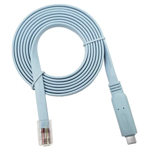 Cable de consola compatible con Cisco, 6 pies, FTDI USB a RJ45 (tipo C) - Imagen 1 de 1