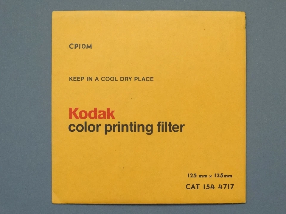 New Kodak CP10M 125mm x 125mm Colour Printing Filter (CAT No.154 4717)  - Image 1 of 1
