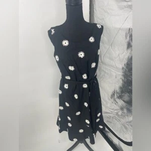 Talbots Black With White Flowers dress size 6 Formal, Dinner - Picture 1 of 6