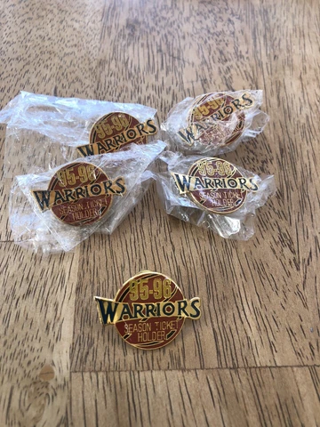 1995 NBA GOLDEN STATE WARRIORS 95-96 SEASON TICKET HODERS Cover