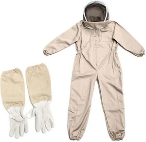 Combinaison D'apiculteur, Costume D'apiculture Professionnelle avec Gants - Picture 1 of 32
