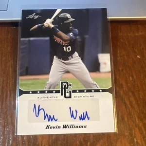Kevin Williams 2013 Leaf Perfect Game Showcase autógrafo automático RC #A-KW2 - Imagen 1 de 6