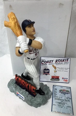 2003 MINNESOTA TWINS COREY KOSKIE SGA SUPER HERO FIGURE FIGURINE STATUE, EXTRAS Cover