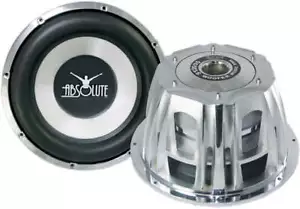 Absolute ST-1500 2000 Watt 10" Car Subwoofer + Double Sealed Box + 8G Amp Kit - Picture 1 of 3