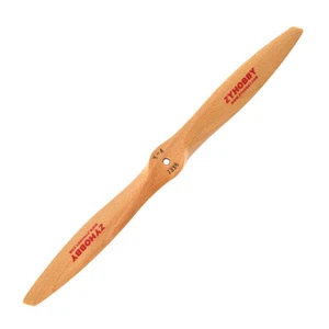 Hélice de madera 1 pieza 13*6 fuerte CW hélice de gasolina para modelos de aviones de radiocontrol - Imagen 1 de 9