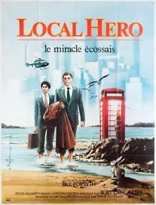 Póster grande francés 1983 de héroe local - Imagen 1 de 1