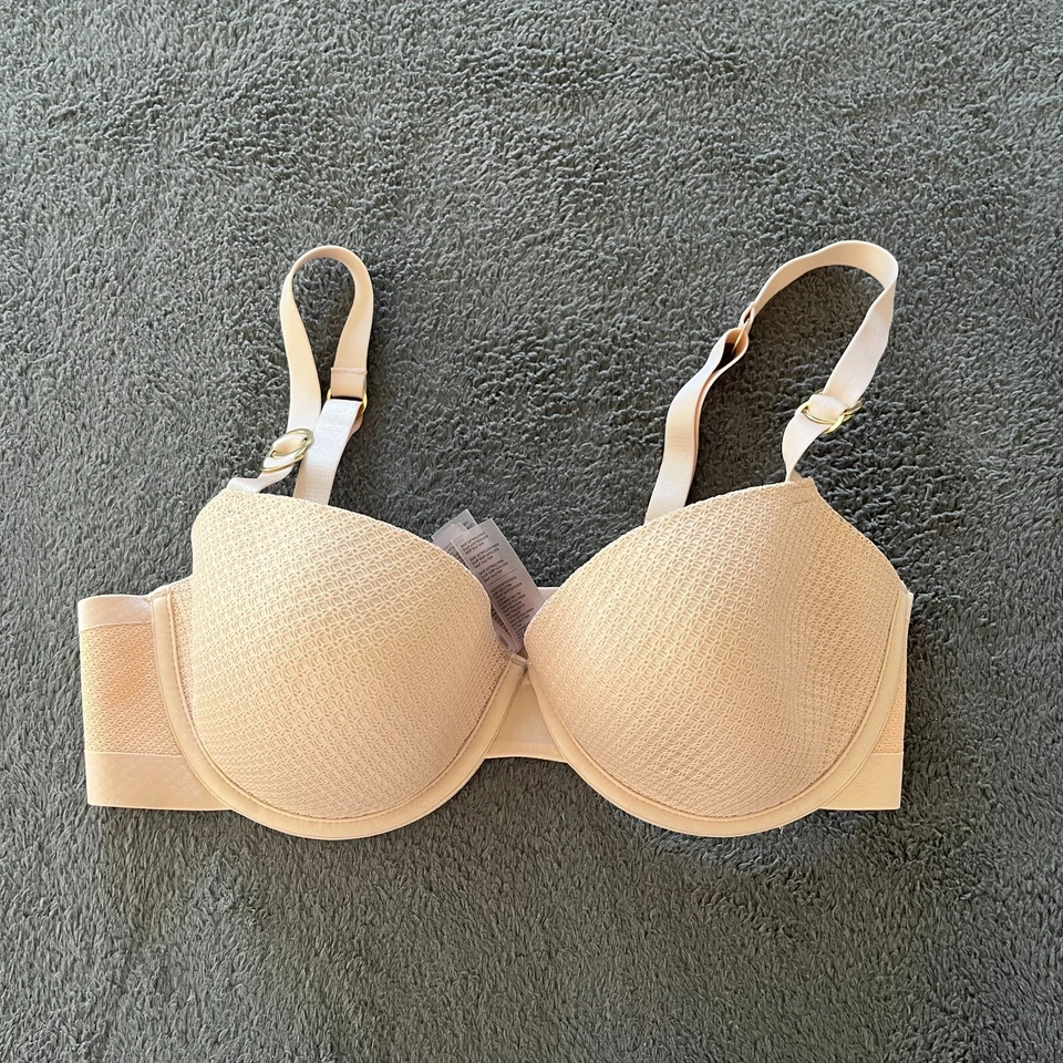 Бюстгальтер пуш-ап Stella McCartney Smooth Contour Classic обнаженный женский размер 34D - Изображение 1 из 4