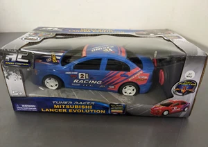 Mitsubishi Lancer Evolution X Blue RC Car - New in Box - Picture 1 of 4