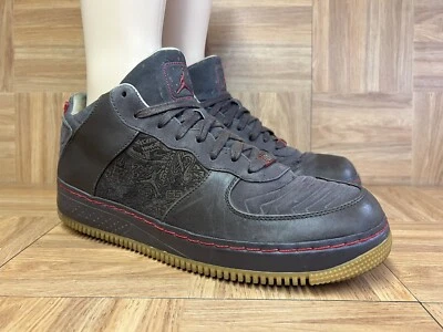 RARO🔥 Talla 12 - Nike Air Jordan Fusion 20 Low LS Dark Cinder 2008 332216-261 Foto 1 de 4
