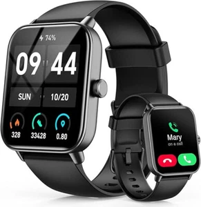 Smartwatch Hombre Mujer con Función Teléfono Reloj de Pulsera para Android IOS Huawei - Imagen 1 de 6