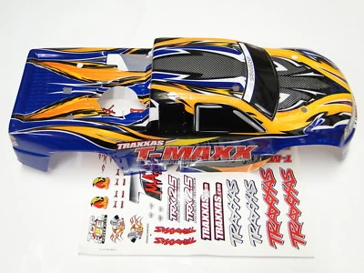 NEW TRAXXAS T-MAXX 2.5 Body ProGrapix Blue RW5B - Image 1 of 3