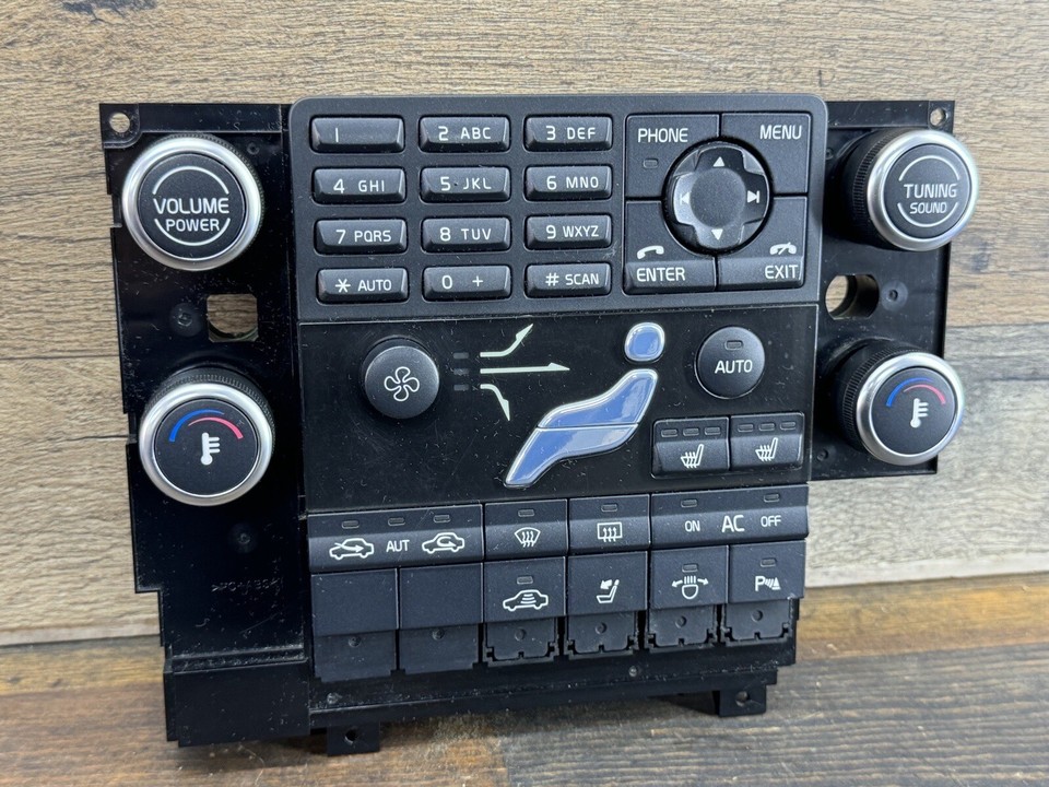 VOLVO S80 V70 XC60 XC70 2007 - 2011 CLIMATE CONTROL RADIO VOLUME PANEL 30774366/