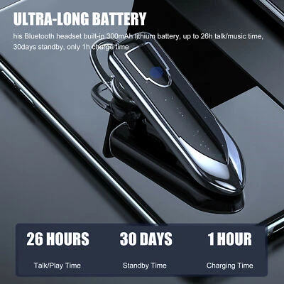 Wireless Earpiece Headset Driving Trucker Earbuds Noise Cancelling for Bluetooth - Image 1 of 4