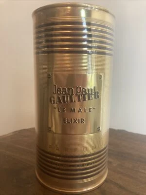 Jean Paul Gaultier Le Male ELIXIR Eau de PARFUM 4,2 oz/125 ml NUEVO sellado dañado Foto 1 de 4