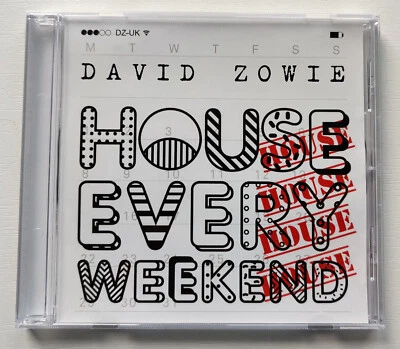 David Zowie - House every weekend. Remixes (CD, 11 tracks, Promo) 2015 - Image 1 of 3