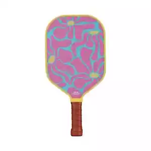 NEW - Pickle O'Joe Pickleball Paddle leggero in fibra di vetro floreale spedizione gratuita - Foto 1 di 4