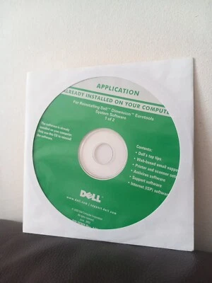 Dell Dimension Eurotools system software reinstall Disc 1 Of 2 VGC From 2003 - Image 1 of 4