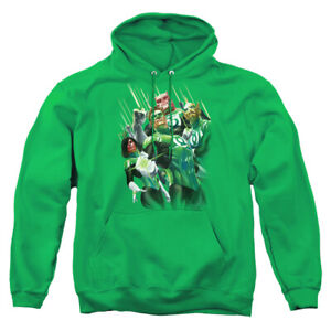 Green Lantern "Power Of The Rings" Pullover Hoodie or Long Sleeve T-Shirt