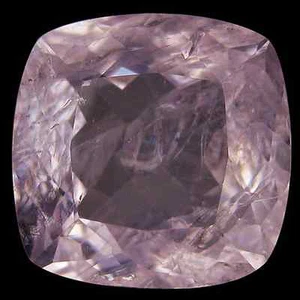 3.96 cts Natural Unheated Superior-Luster Cushion-cut Pink VVS Morganite - Picture 1 of 11