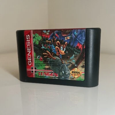 Awesome Possum Kicks Dr. Machino's Butt (Sega Genesis, 1993) TESTED - Image 1 of 4